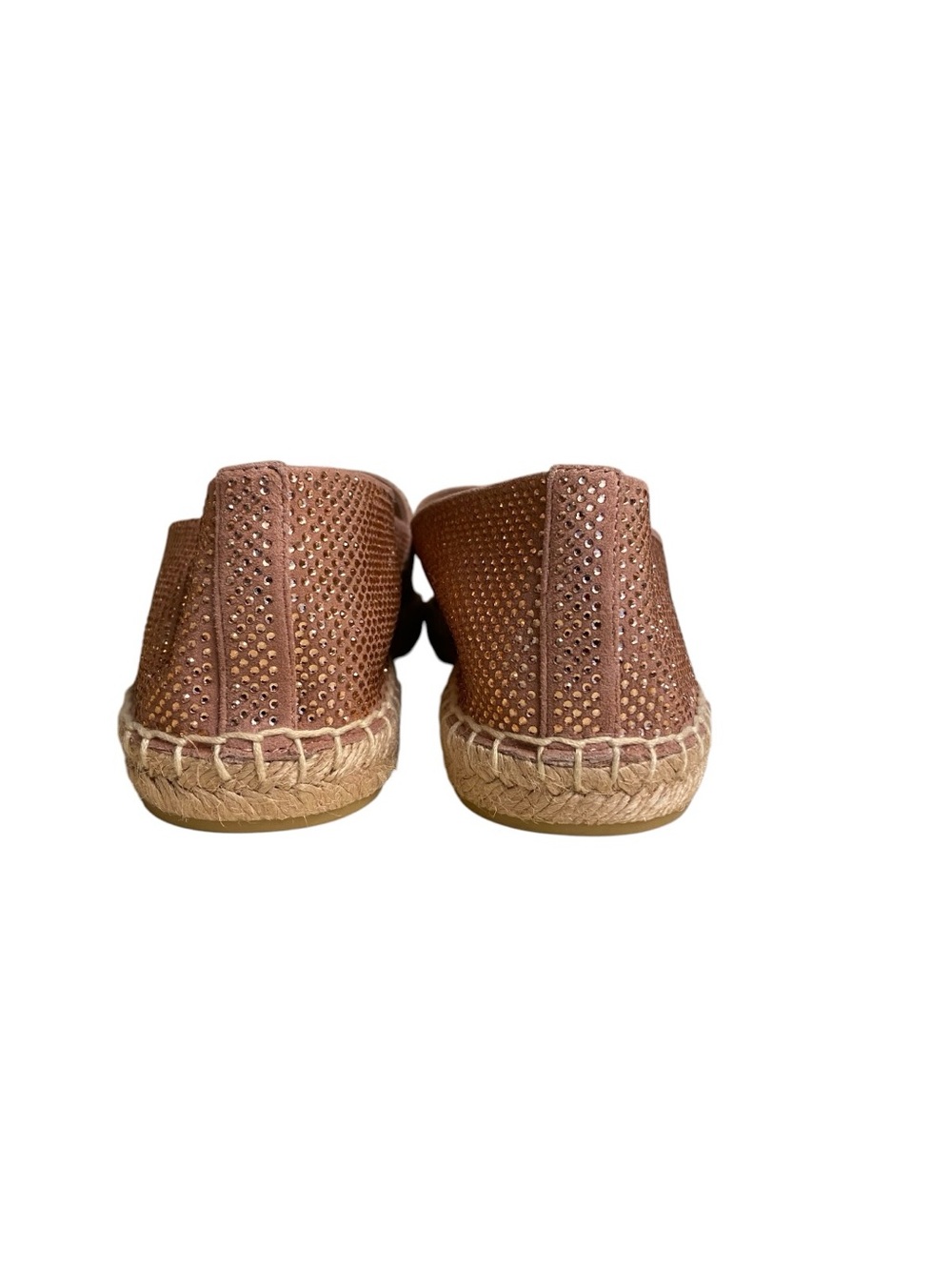 Tory Burch Metallic Bronze Espadrille Slip-Ons - Picture 2 of 5